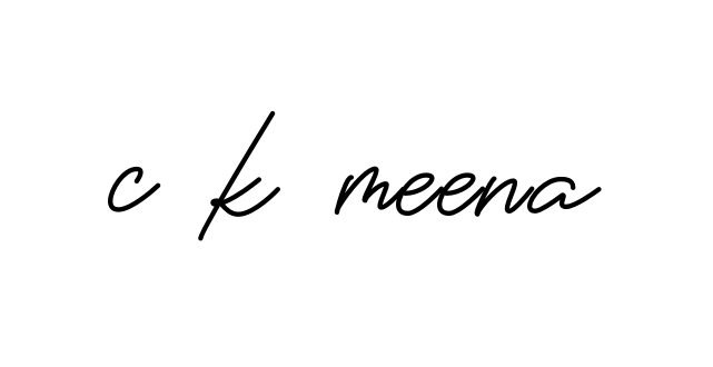 C-k-meena signature