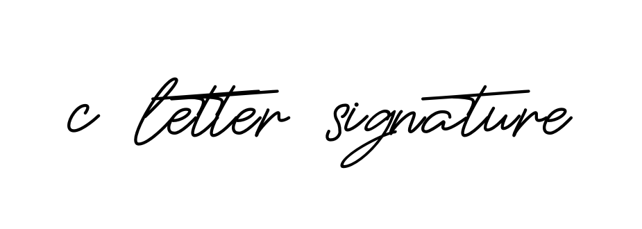 C-letter-signature signature