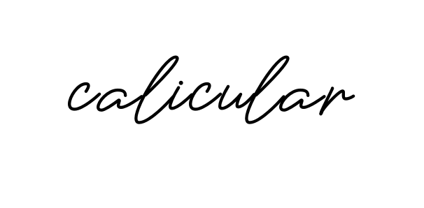 Calicular signature
