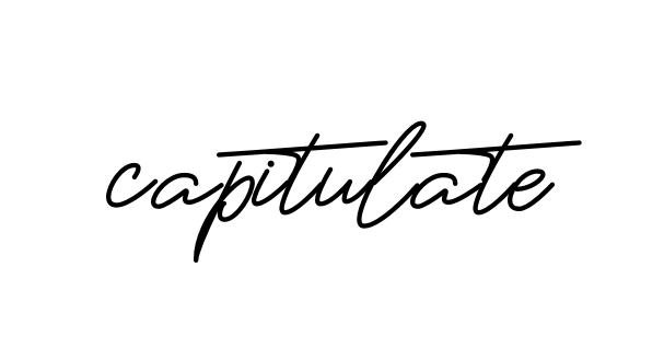 Capitulate signature