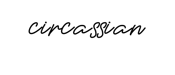 Circassian signature
