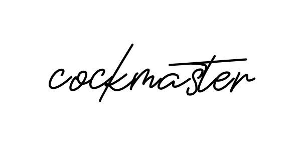 Cockmaster signature