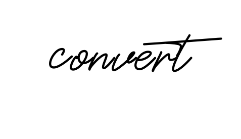 Convert signature
