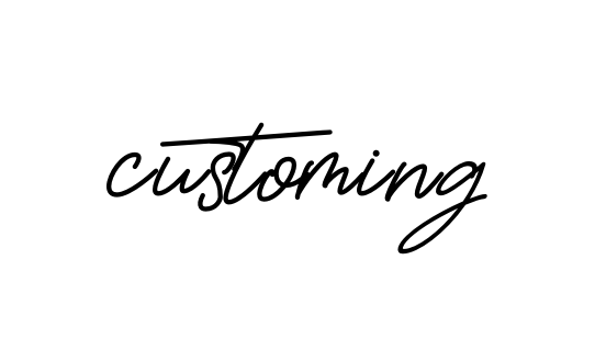 Customing signature