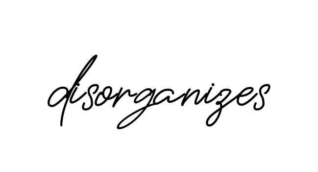 Disorganizes signature
