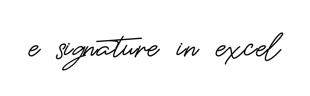 E-signature-in-excel signature