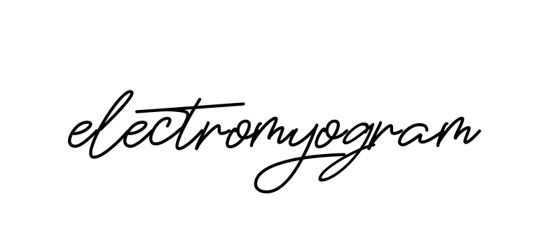 Electromyogram signature