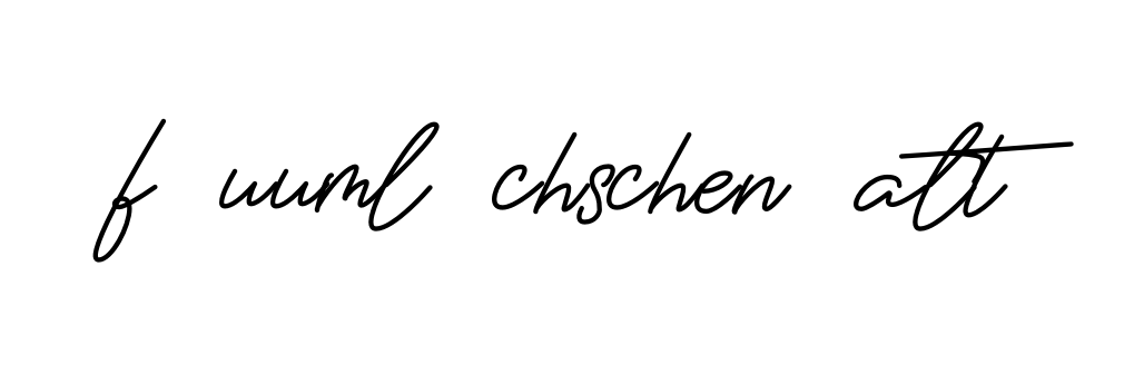 F-uuml-chschen-alt signature