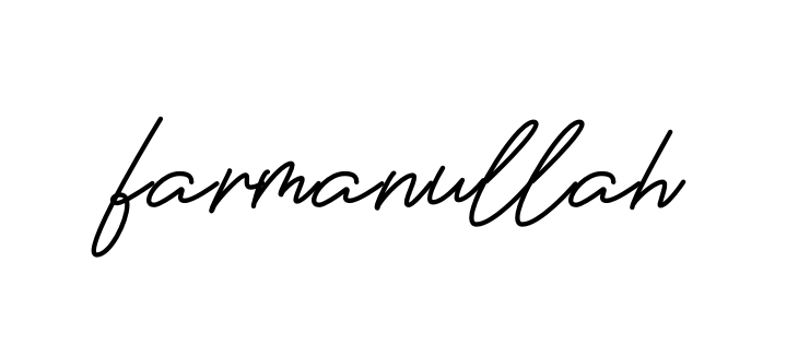 Farmanullah signature