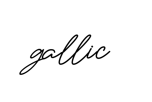 Gallic signature