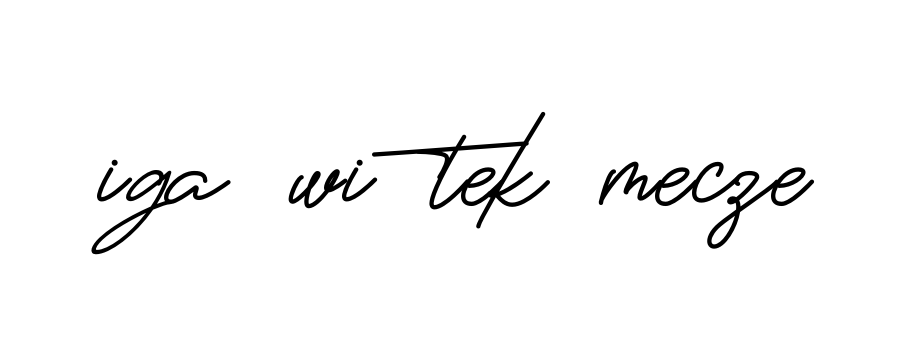 Iga-wi-tek-mecze signature
