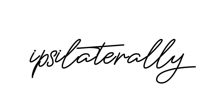 Ipsilaterally signature