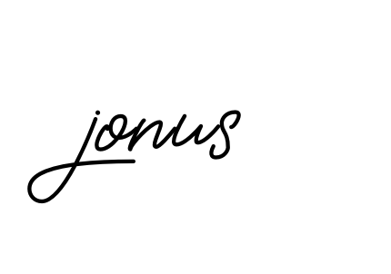 Jonus signature