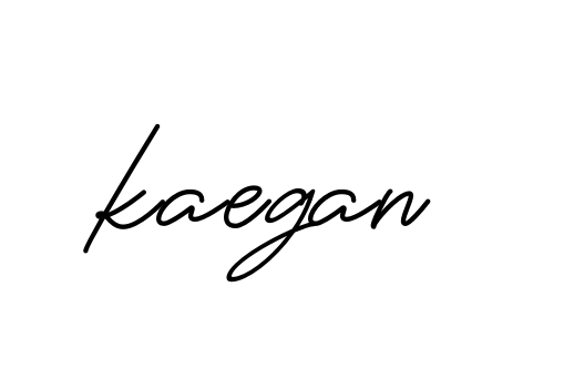 Kaegan signature