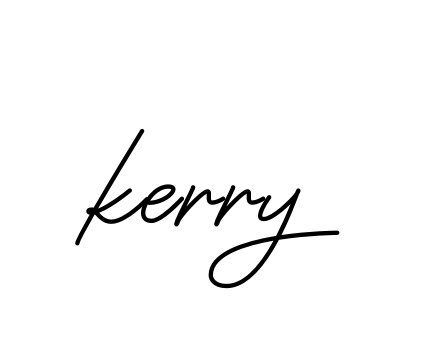 Kerry signature