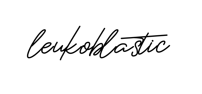 Leukoblastic signature