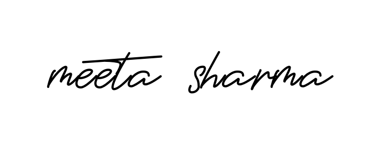 Meeta-sharma signature