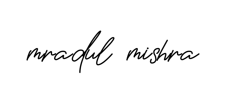 Mradul-mishra signature