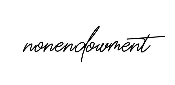 Nonendowment signature