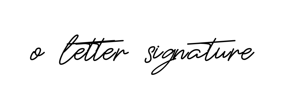 O-letter-signature signature