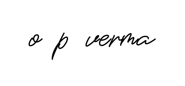 O-p-verma signature