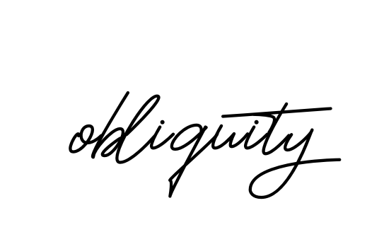 Obliquity signature