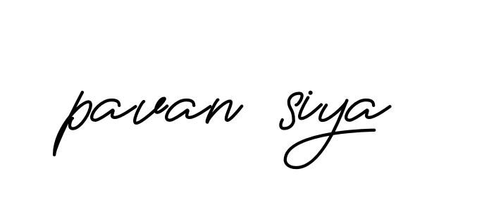 Pavan-siya signature