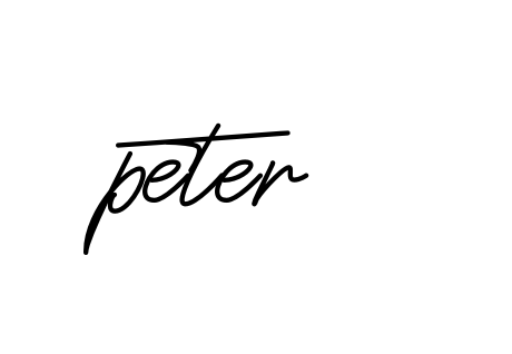 Peter- signature