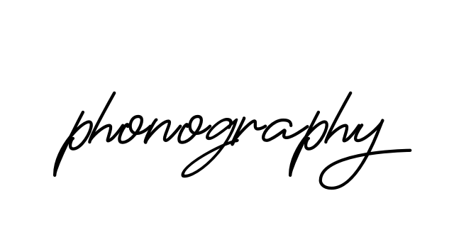 Phonography signature