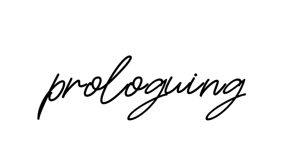 Prologuing signature
