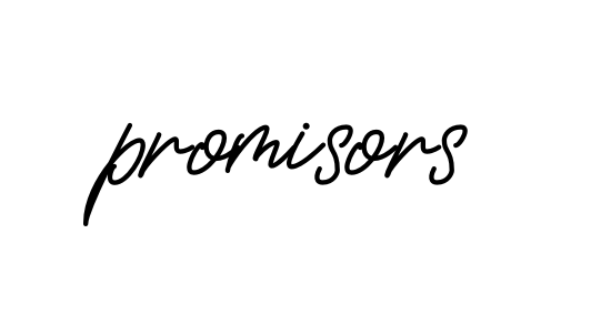 Promisors signature