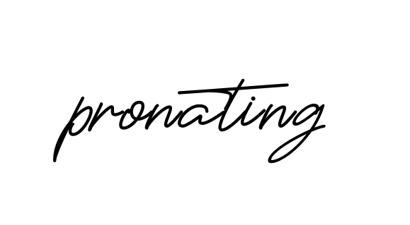Pronating signature