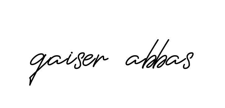Qaiser-abbas signature