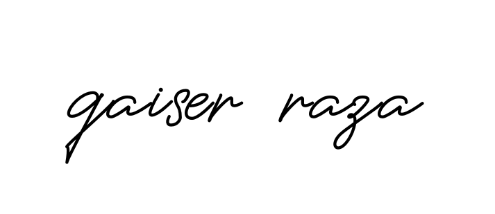 Qaiser-raza signature