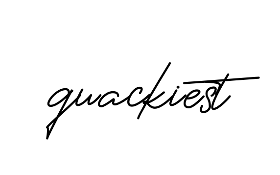 Quackiest signature