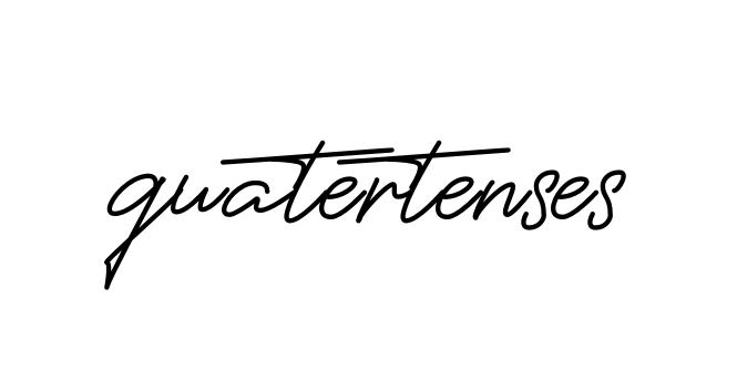 Quatertenses signature