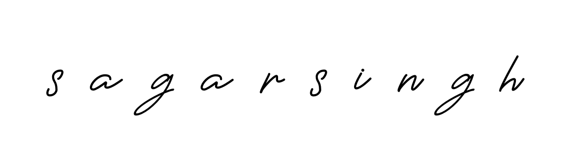 S-a-g-a-r-s-i-n-g-h signature