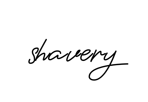 Shavery signature