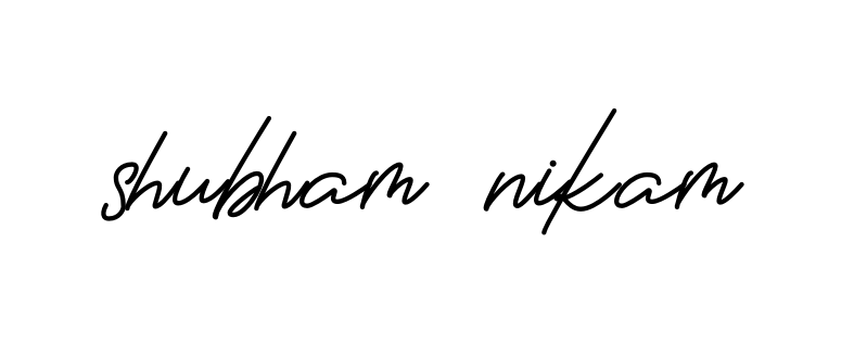 Shubham-nikam signature