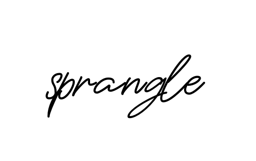 Sprangle signature