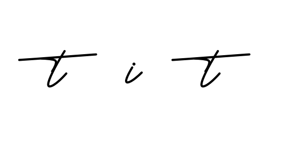T--i--t signature