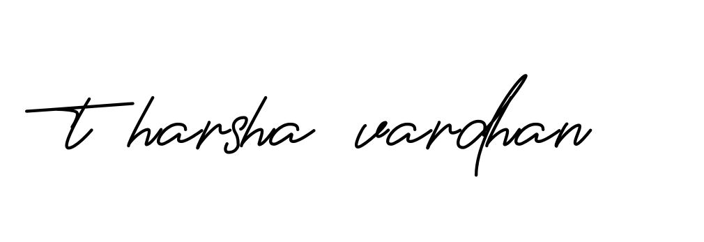 T-harsha-vardhan signature