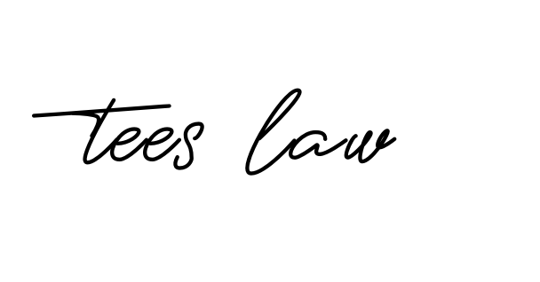 Tees-law signature
