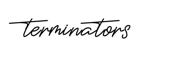 Terminators signature
