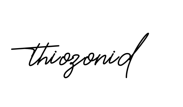 Thiozonid signature