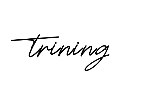 Trining signature