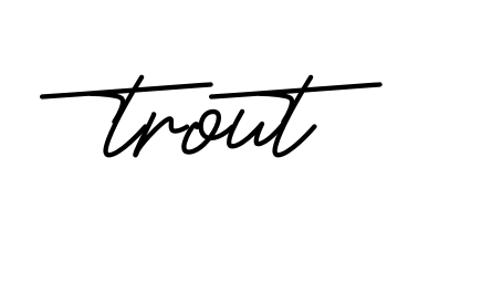 Trout signature