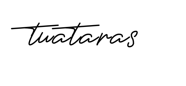 Tuataras signature