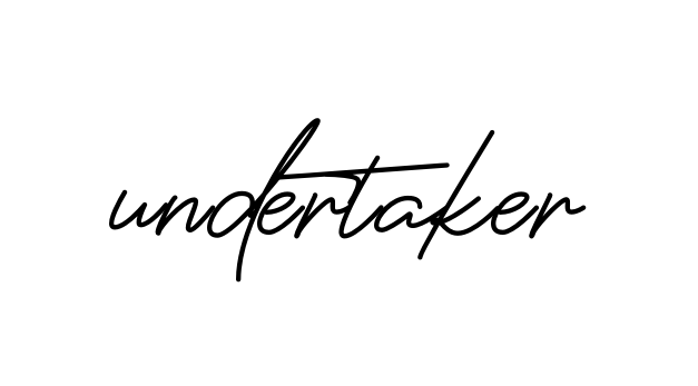 Undertaker signature