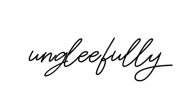 Ungleefully signature